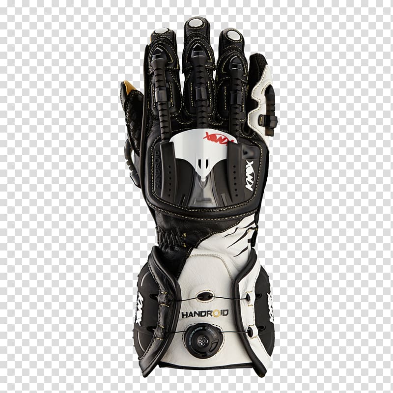 Knox Handroid MKIII White Motorcycle Gloves Guanti da motociclista Clothing, motorcycle transparent background PNG clipart