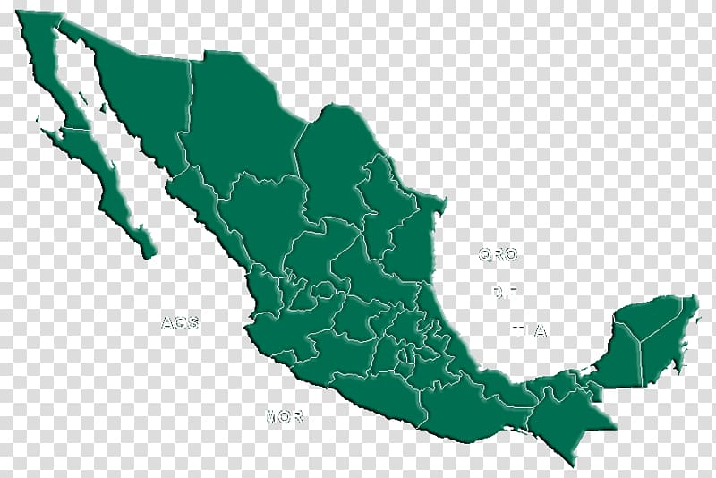 Mexico Mapa polityczna, map gif transparent background PNG clipart