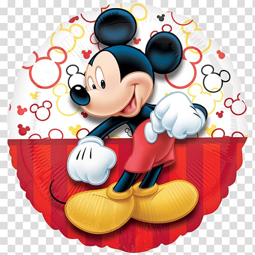 Mickey Mouse Minnie Mouse Balloon Birthday Flower bouquet, mickey mouse transparent background PNG clipart