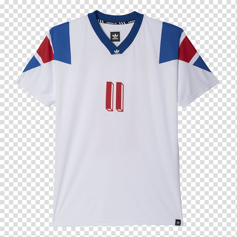 T-shirt France national football team Coupe de France Adidas Jersey, T-shirt transparent background PNG clipart