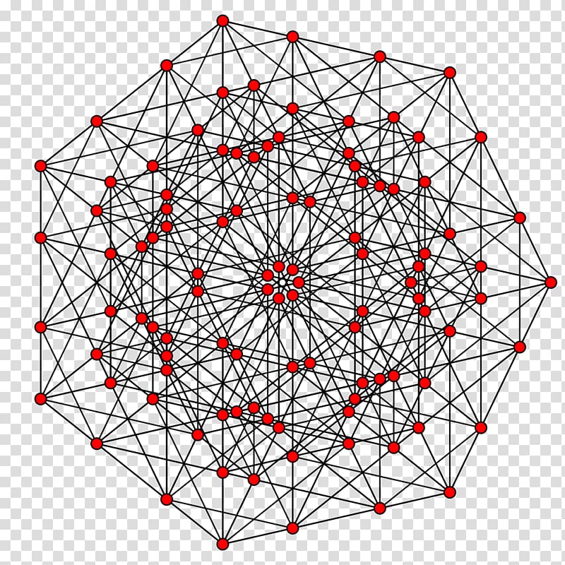 Uniform 6-polytope 6-simplex Six-dimensional space, sacred geometry transparent background PNG clipart