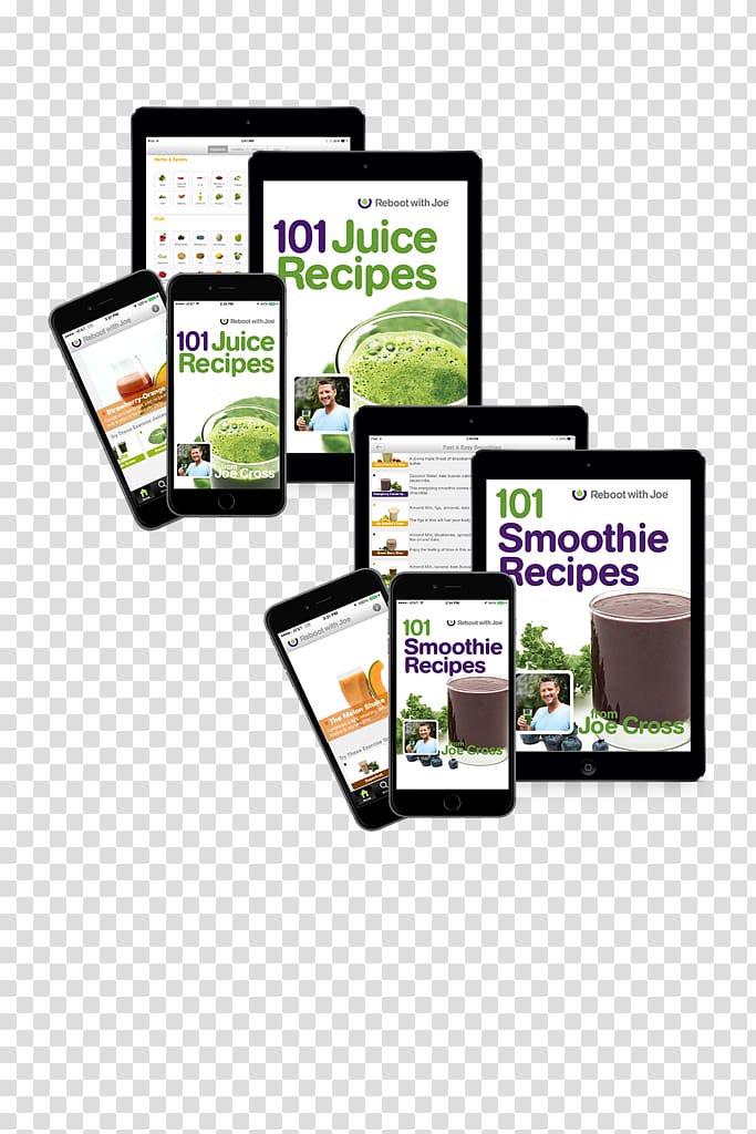 101 Juice Recipes The Reboot with Joe Juice Diet Smoothie Reboot with Joe Recipe Book: Plant-Based Recipes to Supercharge Your Life, juice transparent background PNG clipart