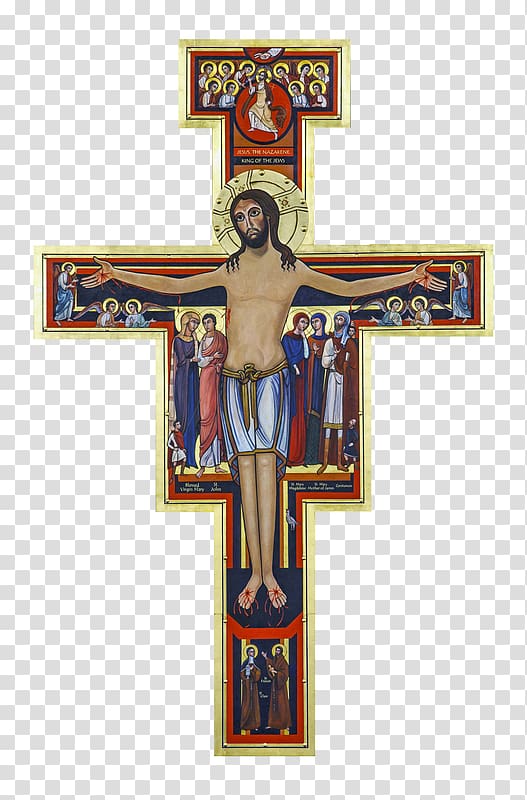 San Damiano, Assisi Basilica of Saint Francis of Assisi San Damiano cross Crucifix Tau Cross, others transparent background PNG clipart