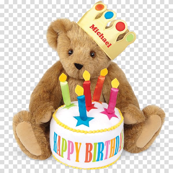 Vermont Teddy Bear Company Birthday cake, bear transparent background PNG clipart
