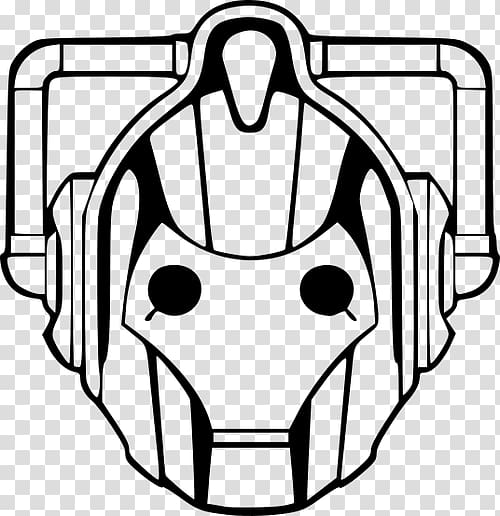 cyberman stencil