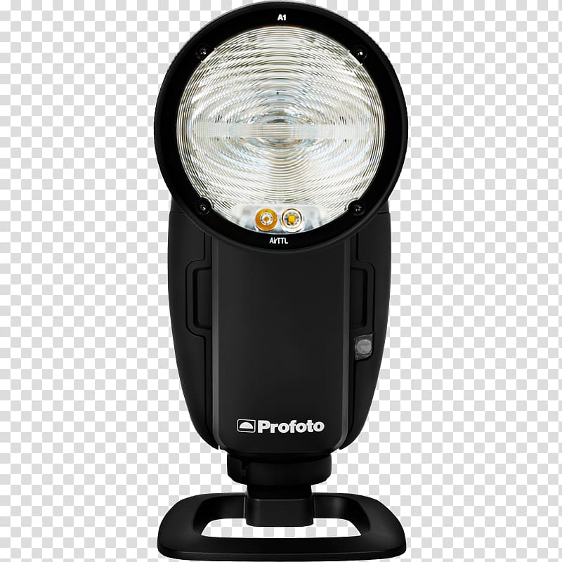 Camera Flashes Nikon Speedlight Profoto Hot shoe, Camera transparent background PNG clipart