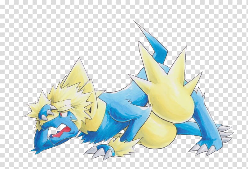 Manectric Pokémon FireRed and LeafGreen Fan art Lt. Surge, pokemon transparent background PNG clipart