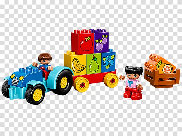 Lego Duplo LEGO 10615 DUPLO My First Tractor 10615 LEGO My first Tractor Toy, toy transparent background PNG clipart