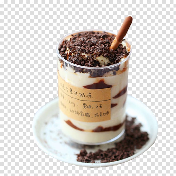 Tea Serradura Cup Pudding, Chocolate Tasting Wood Chaff Cup transparent background PNG clipart