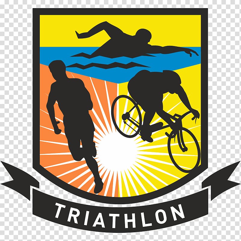 Triathlon Cycling Running Bicycle Swimming, cycling transparent background PNG clipart