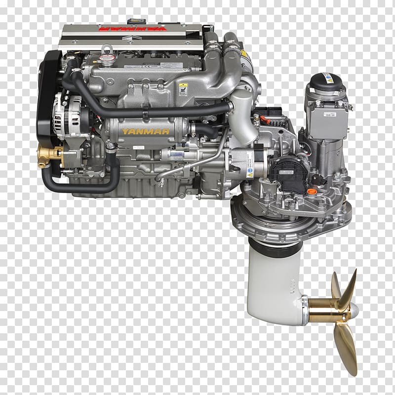 Car Yamaha Motor Company Yanmar Diesel engine, bow package transparent background PNG clipart