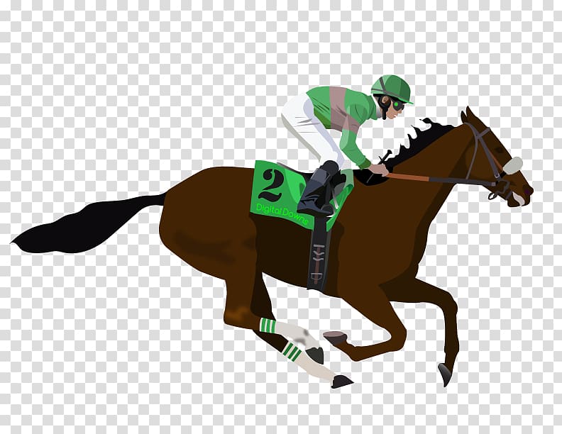 Horse racing Virtual racing Video game, horse transparent background PNG clipart