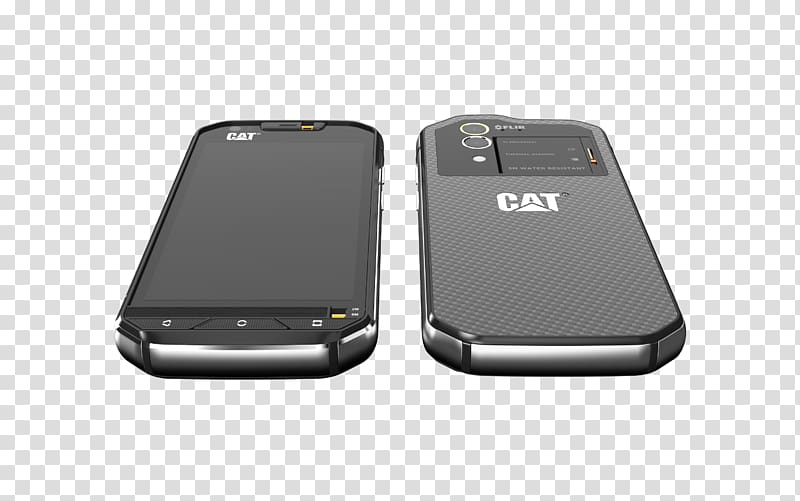 Caterpillar Inc. LTE Smartphone Dual SIM Thermographic camera, smartphone transparent background PNG clipart