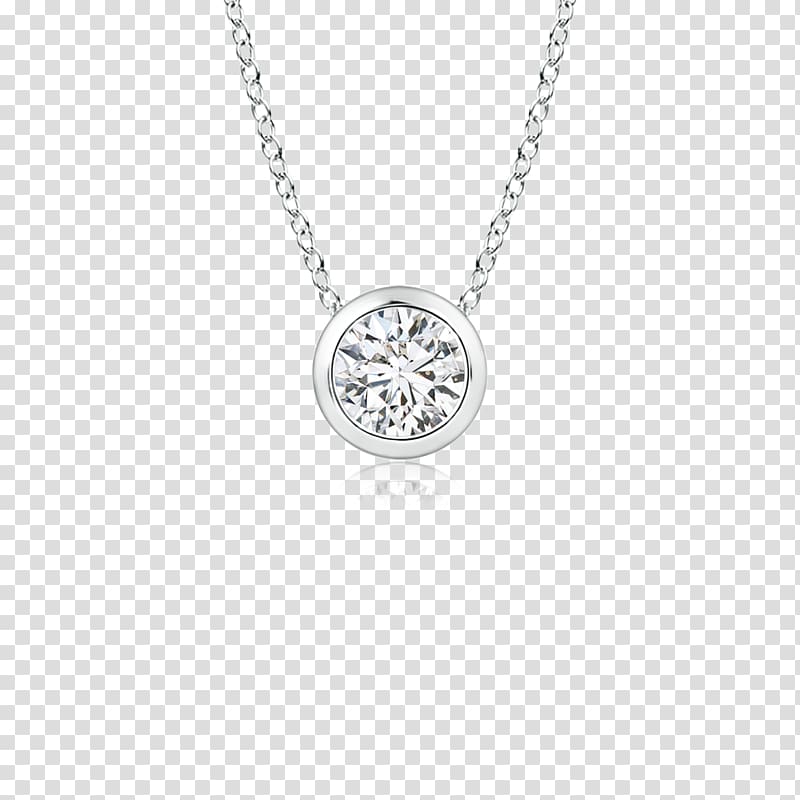 Charms & Pendants Jewellery Necklace Earring Diamond, round bezel transparent background PNG clipart