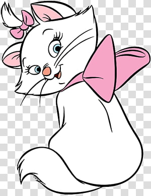 Kitten Whiskers Marie Cat, Gata Marie, white, mammal, cat Like Mammal png