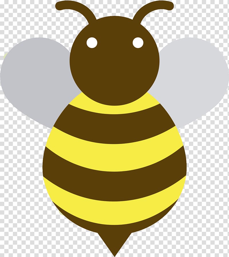 Bee Euclidean Animal, Golden Bee transparent background PNG clipart