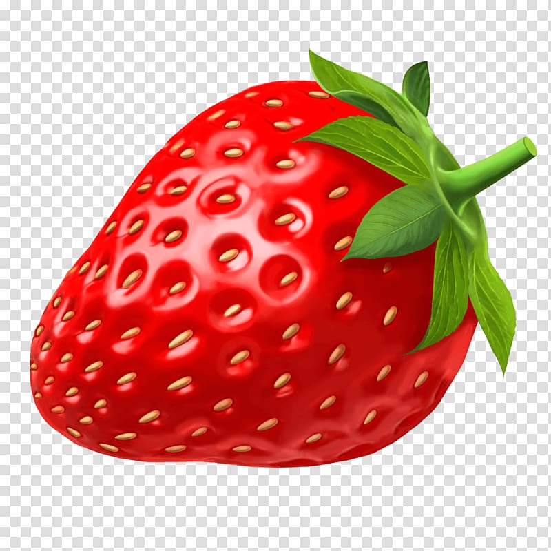 strawberry illustration, Strawberry Shortcake , Strawberry transparent background PNG clipart