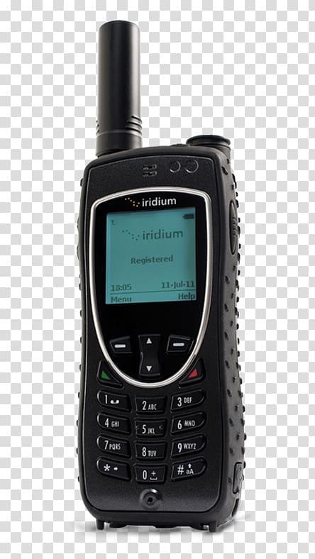 Feature phone Mobile Phones Satellite Phones Iridium Communications, satellite telephone transparent background PNG clipart