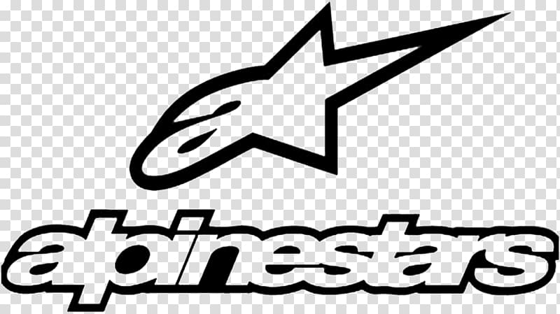 Alpinestars Logo Motorcycle Motocross, motorcycle transparent background PNG clipart