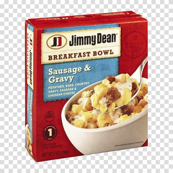 Breakfast cereal Breakfast sausage Sausage gravy Bacon, Biscuits And Gravy transparent background PNG clipart