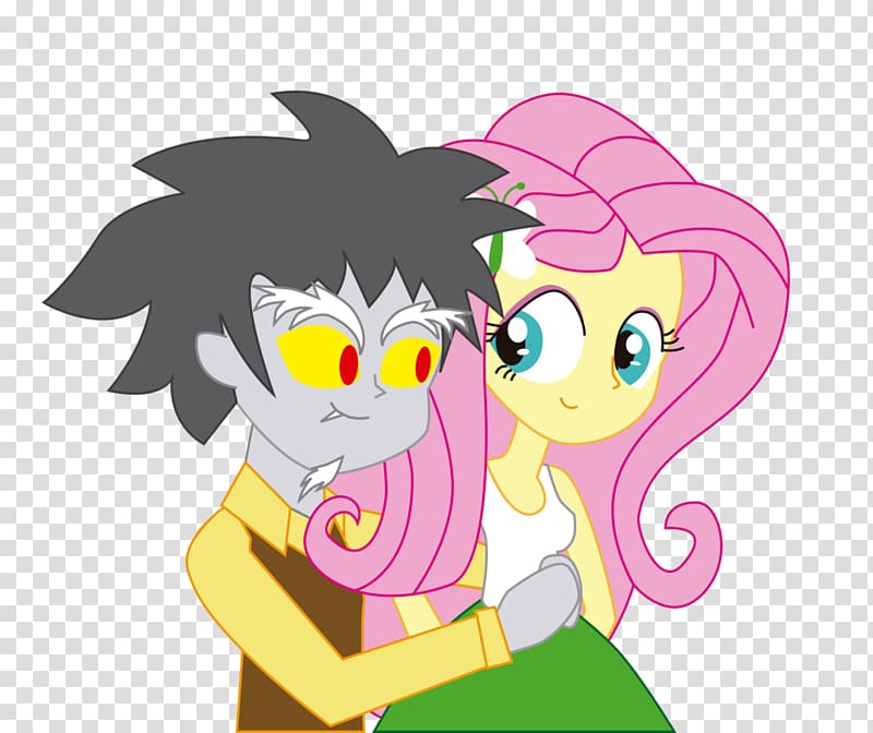 My Little Pony: Equestria Girls Fluttershy My Little Pony: Equestria Girls Tempest Shadow, Luna Girl transparent background PNG clipart