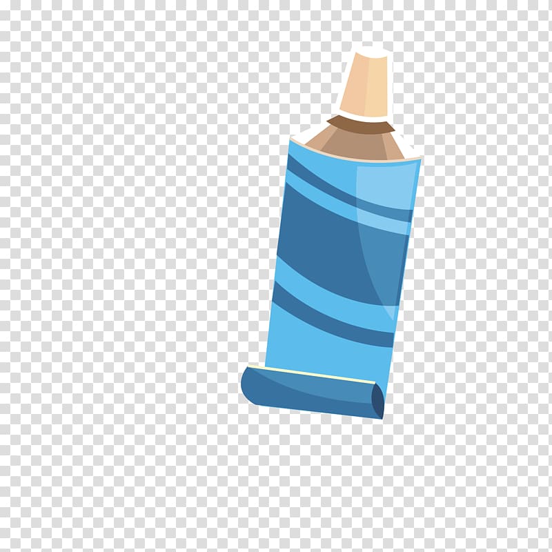 Toothpaste Toothbrush Cartoon, Blue toothpaste transparent background PNG clipart