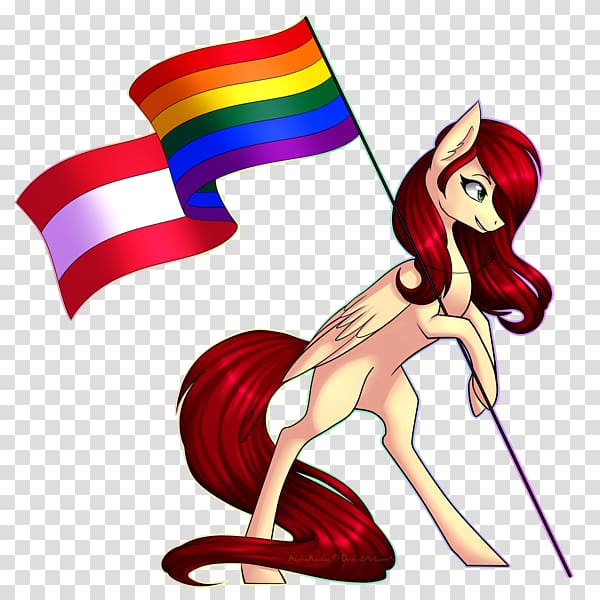 Legendary creature , pride flag transparent background PNG clipart