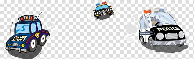 Police car Vehicle Police officer, Creative cartoon police car transparent background PNG clipart