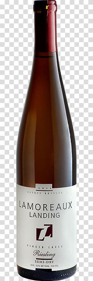 Finger Lakes Riesling Lamoreaux Landing Wine Cellars Dessert wine, wine transparent background PNG clipart