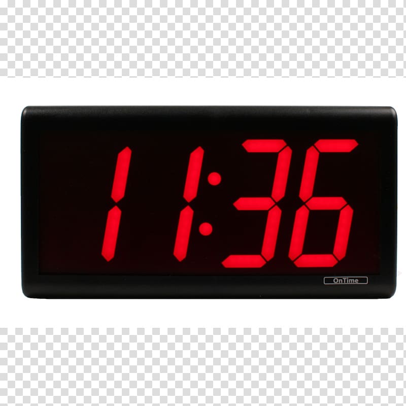 Radio clock Digital clock Alarm Clocks Digital data, clock transparent background PNG clipart