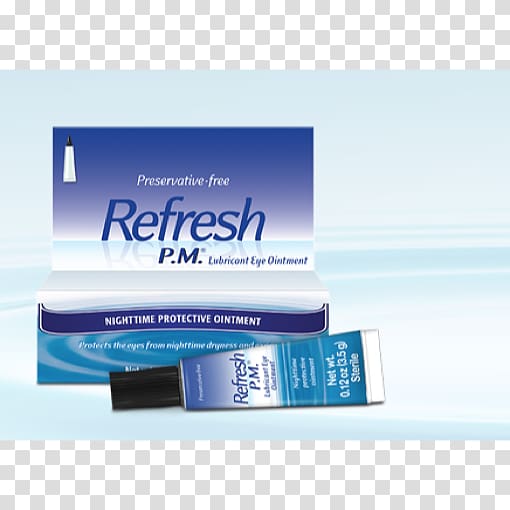 Dry eye syndrome Eye Drops & Lubricants Gel Refresh P.M., Eye transparent background PNG clipart