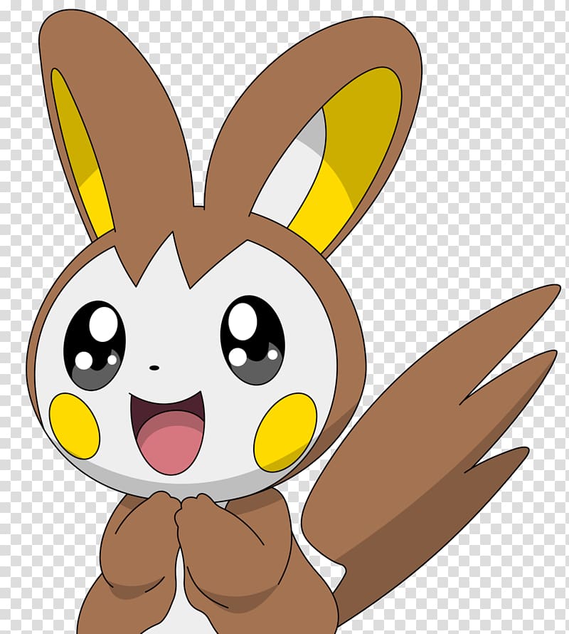 Domestic rabbit Pachirisu Emolga Pokémon Pikachu, pikachu transparent background PNG clipart