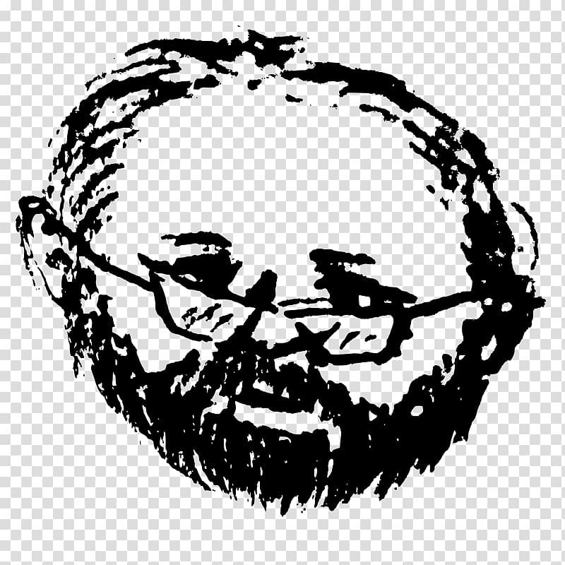 Sketch, Elderly father avatar cartoon transparent background PNG clipart