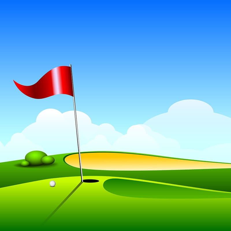 Golf course Golf Clubs Hazard, Golf transparent background PNG clipart