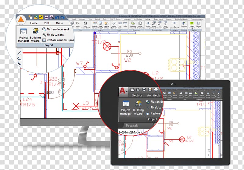 AutoCAD Computer Software Building information modeling ArCADiasoft ArCADia BIM, design transparent background PNG clipart