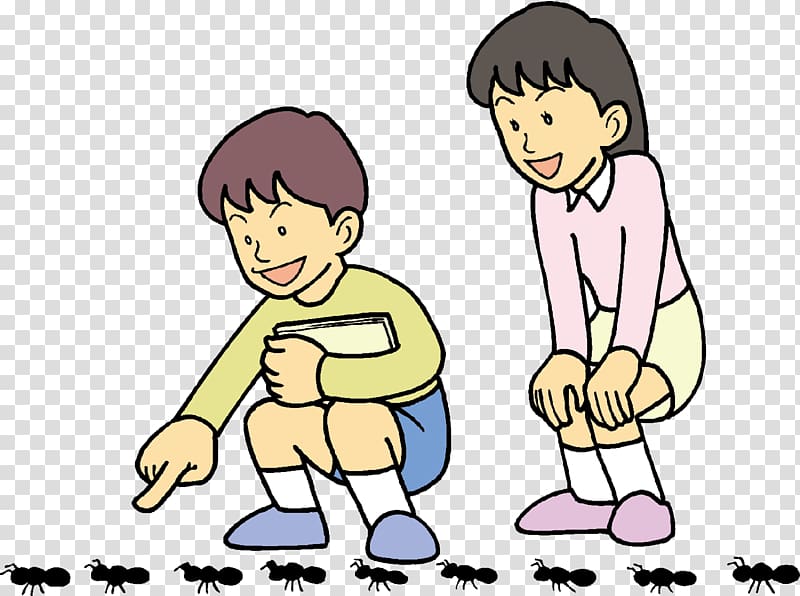 Squatting position Child Avatar, School girl brother transparent background PNG clipart