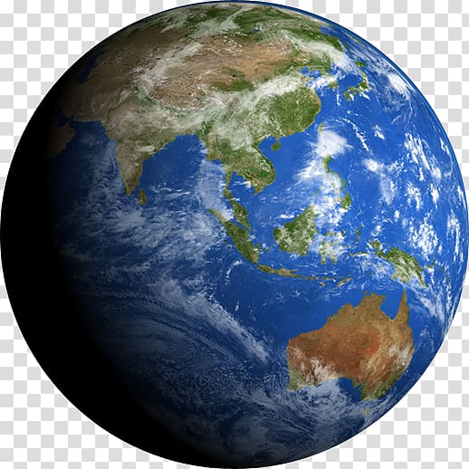 Earth World Globe Asia Moon, earth transparent background PNG clipart