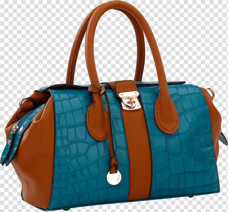 Handbag T-shirt, Blue Women Bag transparent background PNG clipart