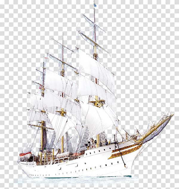 Brigantine Sailing ship Galleon Clipper, Ship transparent background PNG clipart
