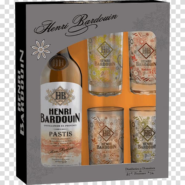 Liqueur Pastis Henri Bardouin Distilled beverage Whiskey, bottle transparent background PNG clipart