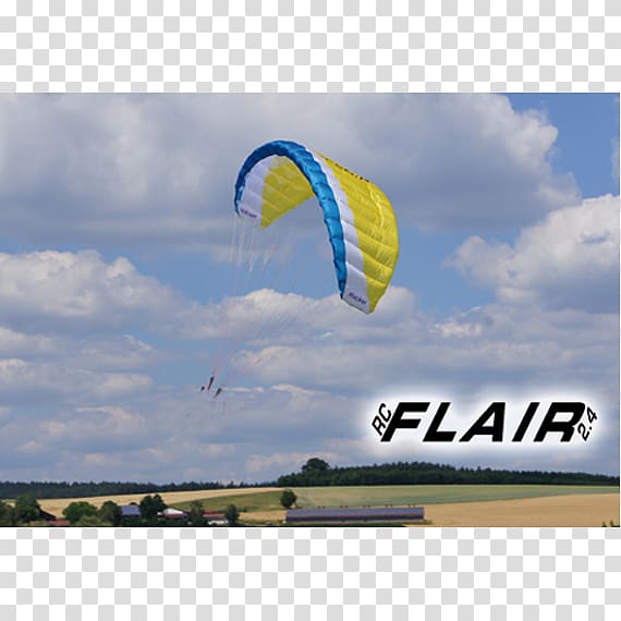 Paragliding Gleitschirm White Radio-controlled model Yellow, others transparent background PNG clipart