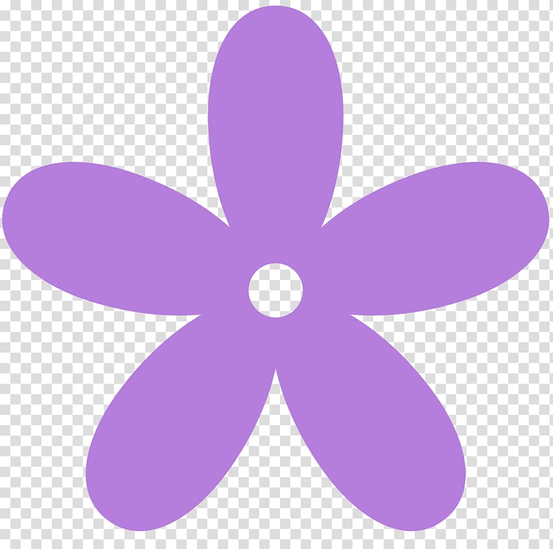Blue flower , Lavender Daisy transparent background PNG clipart