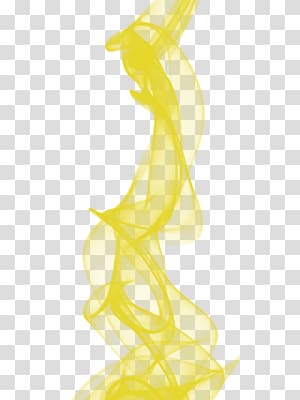 yellow smoke transparent background PNG clipart