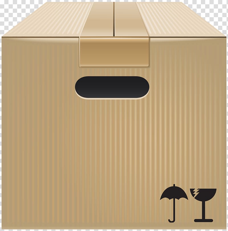 Cardboard box Packaging and labeling Carton , box transparent background PNG clipart