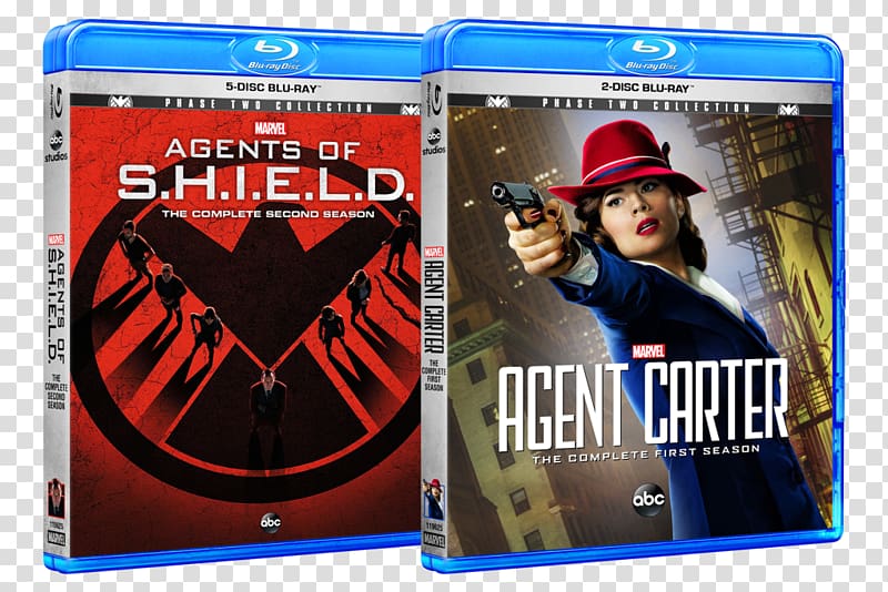 Blu-ray disc Peggy Carter DVD Marvel Cinematic Universe Television show, dvd transparent background PNG clipart
