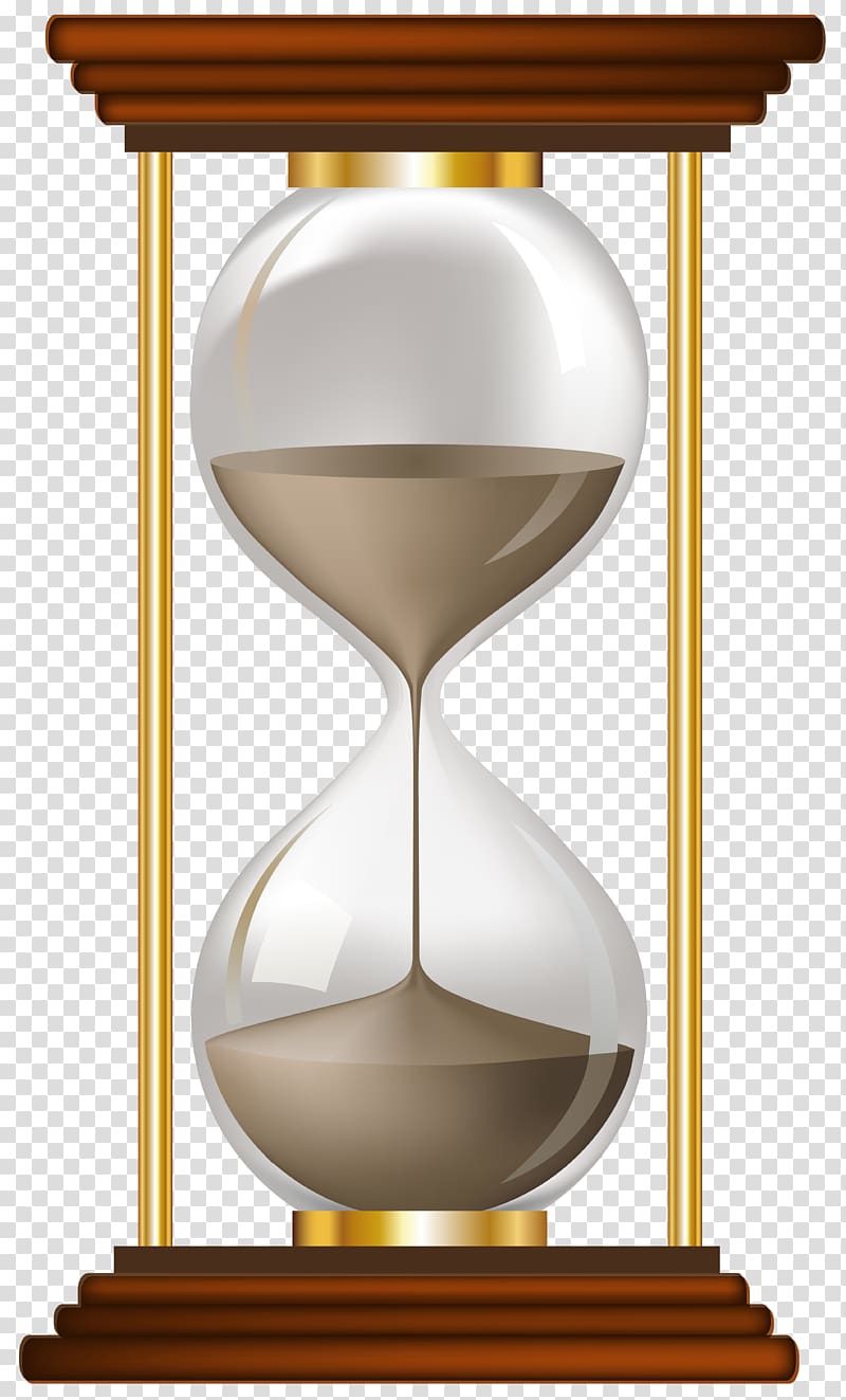 Hourglass Alarm Clocks , sand transparent background PNG clipart