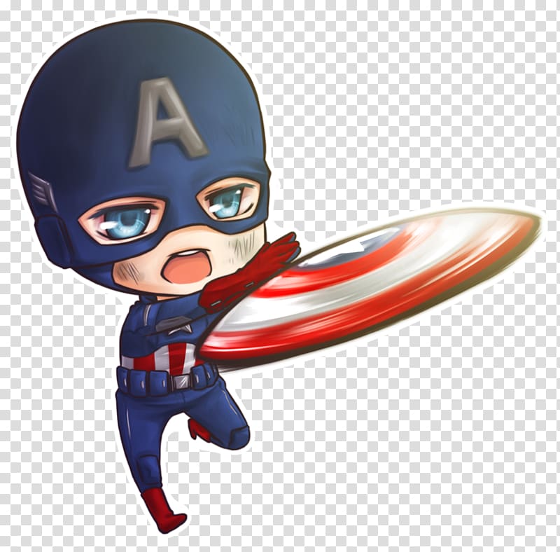 chibi Captain America illustration, Captain America Bucky Barnes Iron Man Chibi, Chibi transparent background PNG clipart
