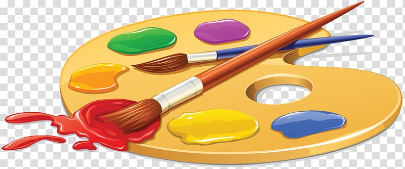 Paintbrush Palette Drawing Watercolor painting, Brush transparent background PNG clipart