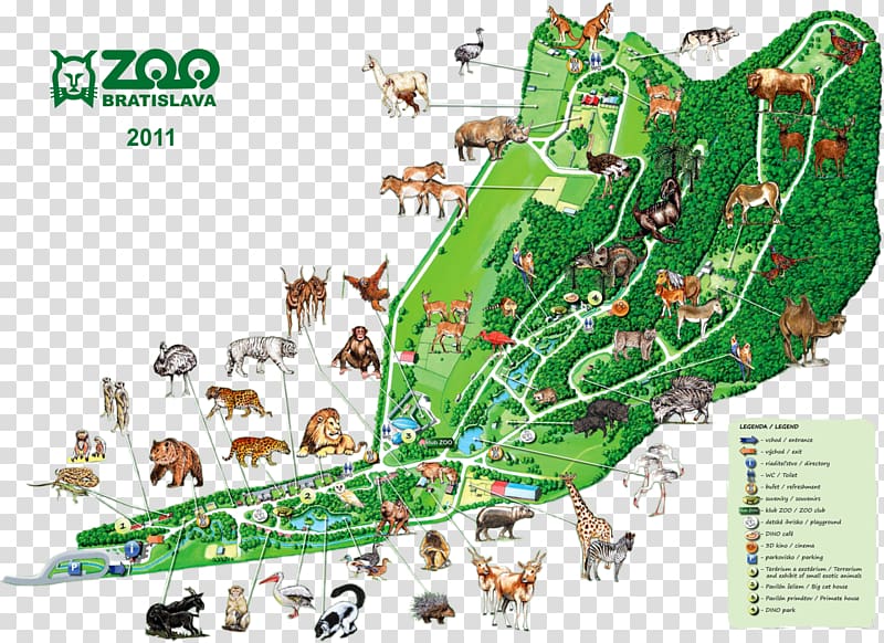Zoo Map Recreation Tiger Bratislava, map transparent background PNG clipart