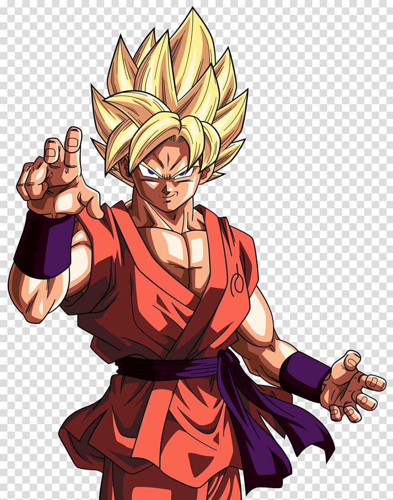 Goku Vegeta Gohan Majin Buu Gogeta, goku transparent background PNG clipart